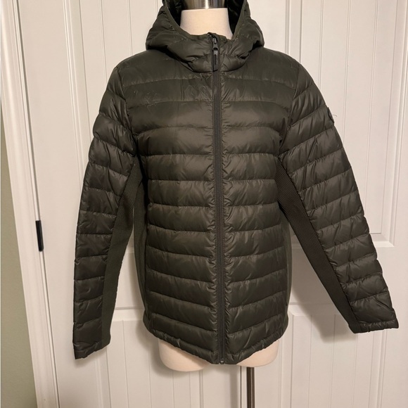 Alpine Dark Green Quilted Jacket - Picture 1 of 8